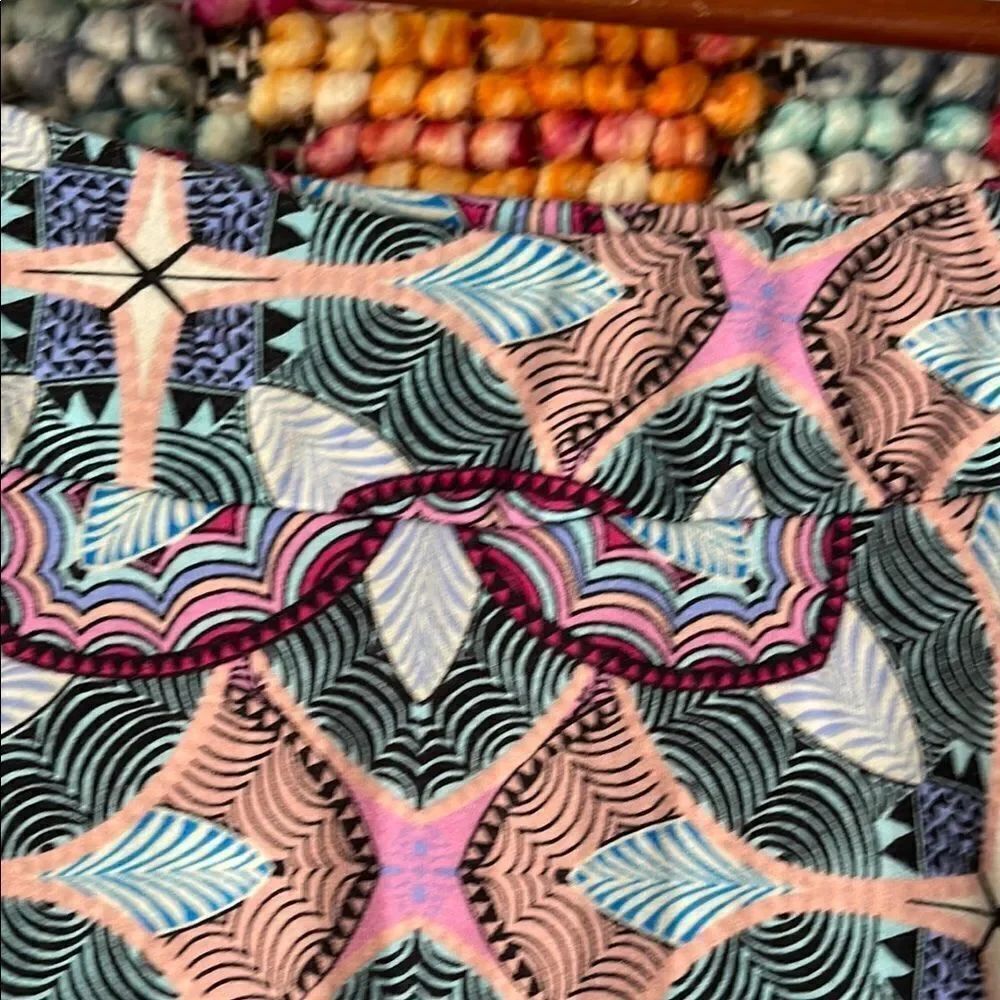 Colorful Butterfly Pattern Skirt - Picture 4 of 4